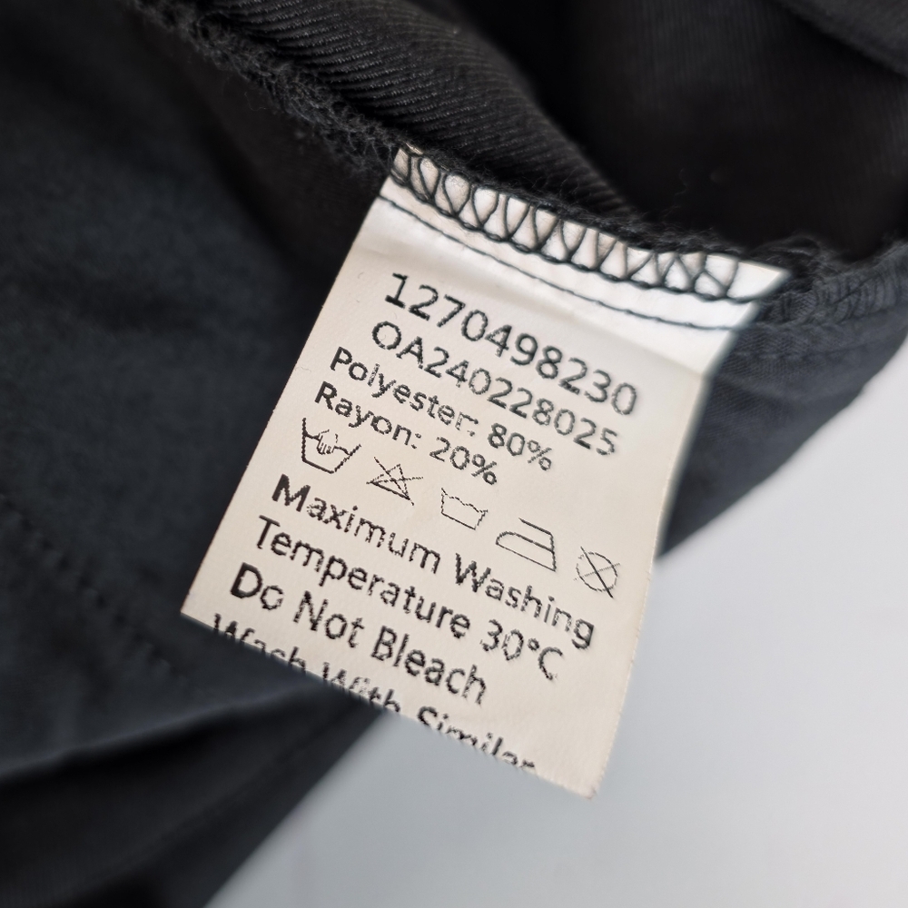 Commense Wide Leg Trousers Dress Pants Oversized High Waisted Pleat Front S NWT - Picture 7 of 7